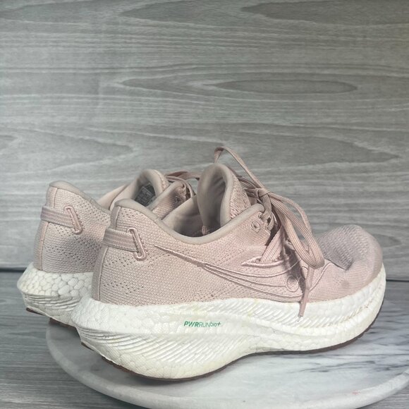 Saucony Triumph RFG Womens 9 Running Shoes Lotus Pink Foam Athletic Sneakers - Picture 4 of 15